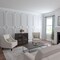 Ekena Millwork 24-in. W x 48-in. H Sussex Floral Panel Moulding Kit Triple Panel PMLKSU24X48C - alternate 4